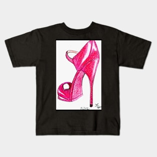 Red Stiletto Kids T-Shirt